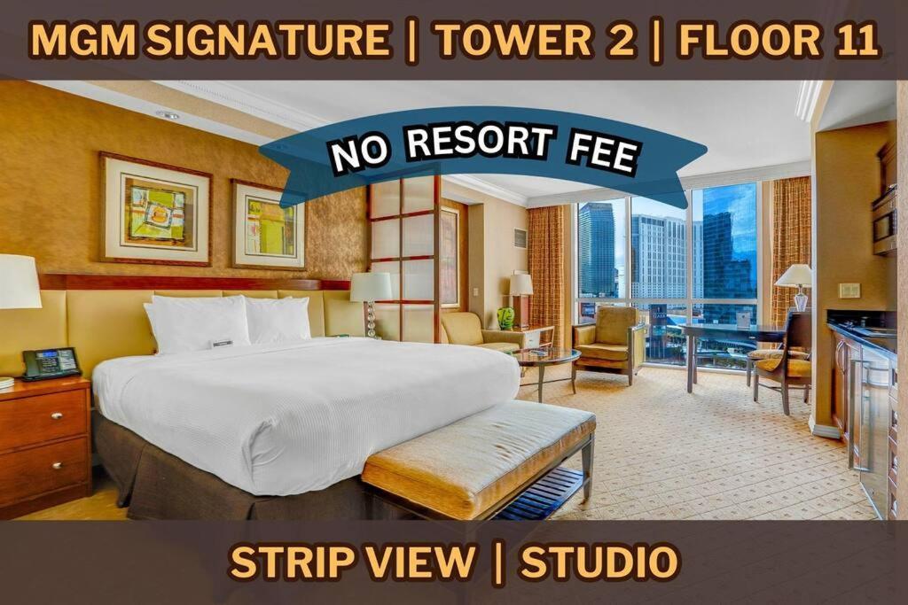 11Th Floor Mgm Signature Studio:Strip View, No Fee Лас-Вегас Экстерьер фото